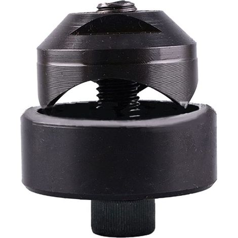 25 mm hole cutter, screw drill for washbasin taps, sheet metal, metal, hexagon, steel plate, stainless steel (1/5)