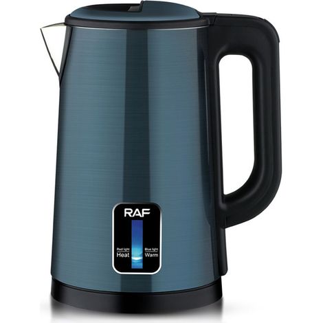 Bouilloire Électrique Digitale - Bleu - 2,5 L - 2000 W - Fonction de Maintien au Chaud (1/4)
