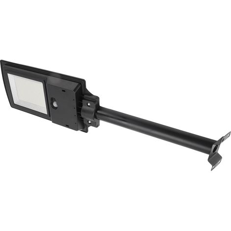 Lampadaire solaire 3.2V 440LED 6W 10000mAh IP65 étanche, lumière blanche pure avec contrôle intelligent, grand panneau mural LED extérieur. (1/5)