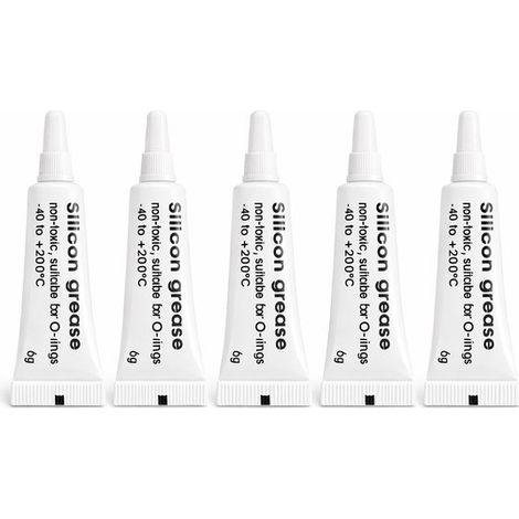 Graisse silicone alimentaire pour machines à café automatiques – Idéale pour joints toriques et bagues d’étanchéité – Compatible contact alimentaire