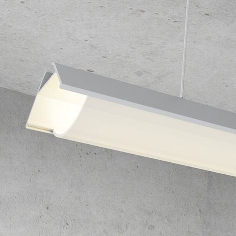 Profilé aluminium Oehq - 2 mètres Aluminium - Ledme - LM3783