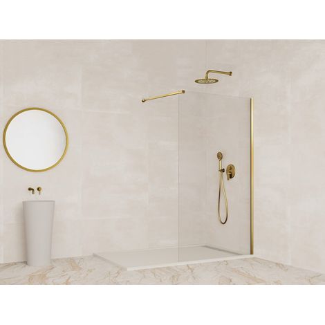 Cristales fijos 8 mm SCREEN GOLD con tratamiento antical - Cristal fijo 68x195 + brazo soporte (1/2)
