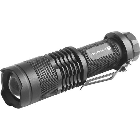 Linterna LED everActive FL-180 de 200 lm, potente, 3 W, AA (FL180) (1/5)