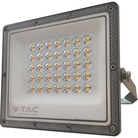 V-TAC Faro LED SMD da 30W con LED Sostituibili CCT 3in1 IP65
