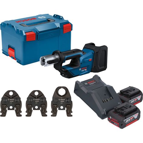 Bosch 06019M2003 GPT 18V-19 Utensile a pressione a batteria, L-BOXX 238, Kit U - senza batteria - senza caricabatterie + L-BOXX 238 (1/5)