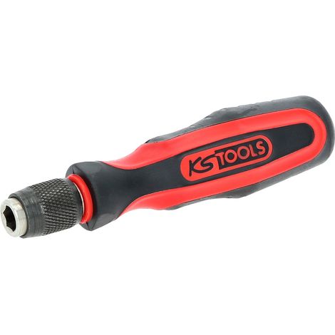 KS Tools ERGOTORQUEplus Schraubendreher-Handgriff, mit Schnellverriegelung (1/4)