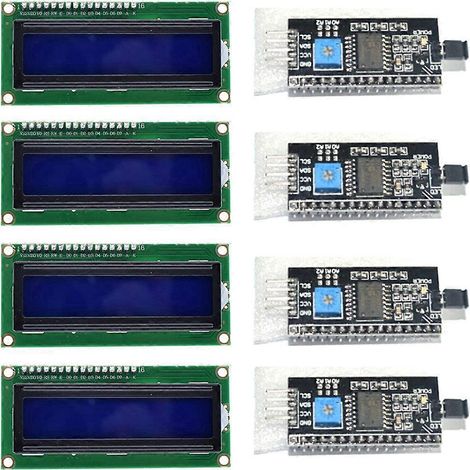 1602 Zeichen blauer Hintergrundbeleuchtung LCD2004 IIC I2C für LCD-Display