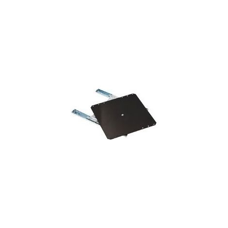 Itar – Support TV pivotant et coulissant – Charge 40 kg – Épaisseur 22 mm – Pour tablette bois – Installation facile dans espaces confinés (1/2)