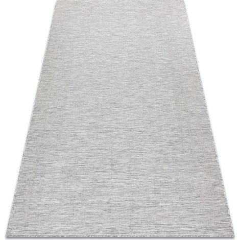 Tappeto SIZAL PATIO 3071 greco tessuto piatto grigio / beige beige 78x150 cm
