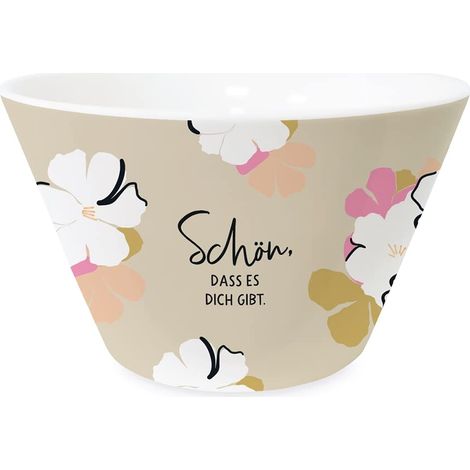 Bol à céréales or véritable Bol en porcelaine Beau qu'il y a (1/5)