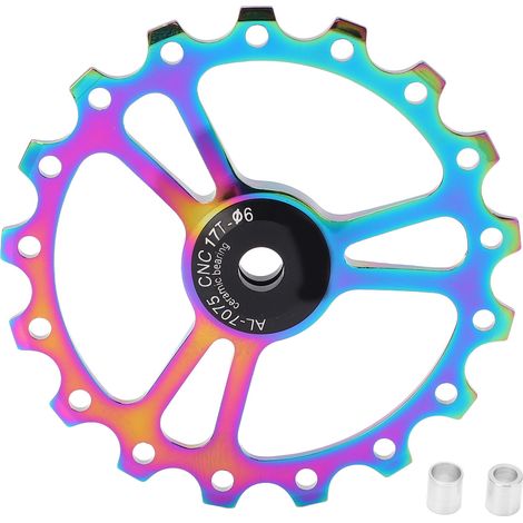 MEIJUN 17T Schaltwerksrolle aus Keramik-Aluminium-Legierung für Rennräder und Mountainbikes – Sieben Farben (1/5)