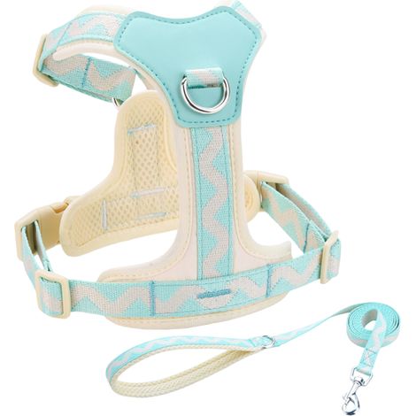 1 couverture torse-dos pour chien, vert menthe, polyester, dimensions variées, pour chiots et grands chiens (1/5)