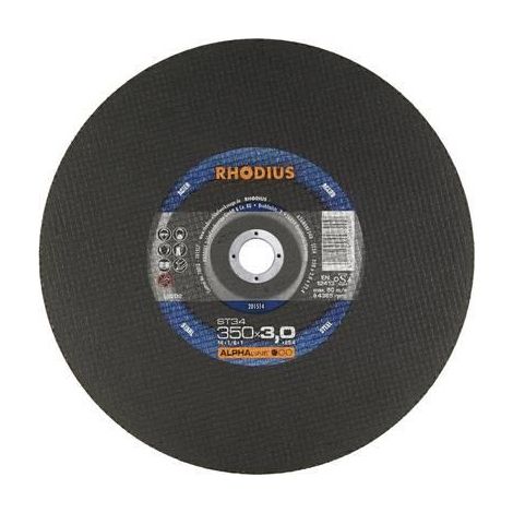 Rhodius ST34 disco da taglio acciaio 350 mm spesso