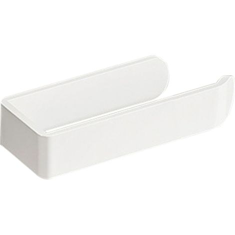Porte-serviettes de salle de bain minimaliste, étagère multifonction pour rangement et suspension linge (1/5)