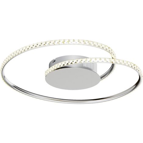 [NEUWERTIG] B-Ware Lindby Joline Led Deckenlampe Deckenleuchte Leuchte Lampe Licht Kristall 45 Cm