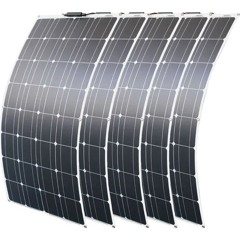 Panneau Solaire, Monocristallin, Design Flexible, Panneau solaire de 500w (1/2)