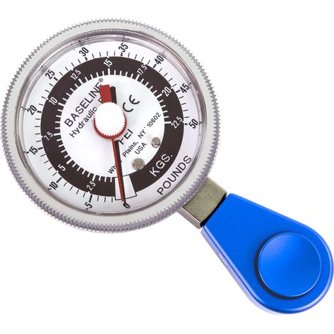 Baseline W50176 Dinamometro Idraulico per la Presa delle Dita, Fino a 22,7 Kg (1/5)