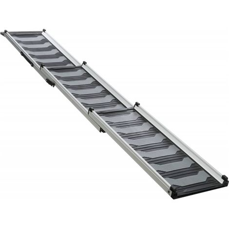 Rampa telescopica in 3 parti in alluminio/tpr 40×78-175cm (1/5)
