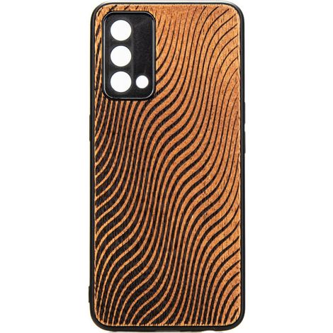 Custodia in legno Realme GT Master Edition WAVES MERBAU