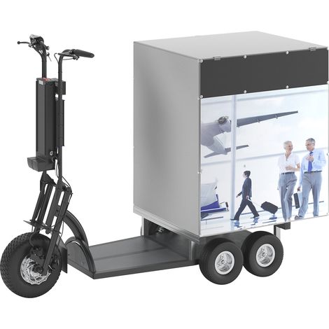 FRANKEL kaiserkraft, Scooter de manutention électrique XXL PRO, (1/5)
