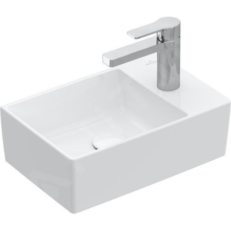 Villeroy & Boch Memento 2.0 lave-mains, 1 trou pour robinet, sans (1/5)