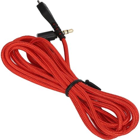 Câble Sonore de Remplacement pour Casque de Jeu 3 5 7 Prime Pro, Câble de Casque en Cuivre sans Oxygène de 2M avec Réduction du Bruit (1/5)