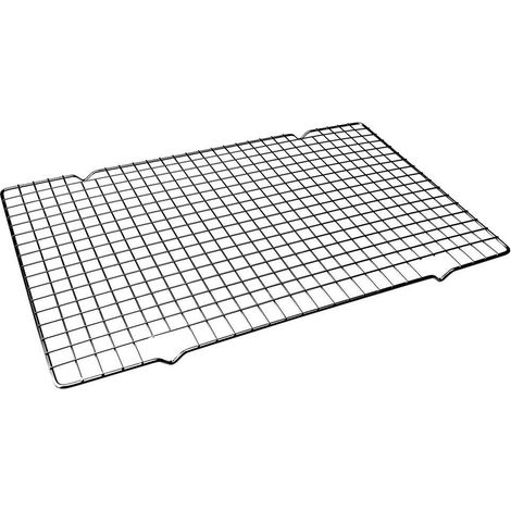 Ibili Kuchenrost silber 40x25 cm Edelstahl