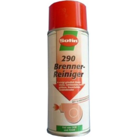 Spray limpiador componentes quemador Sotin 290