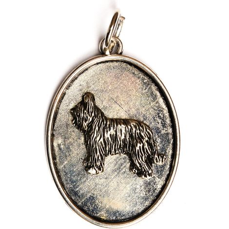Briard, Berger de Brie II – Hundehalskette, Anhänger für Hundemama, einzigartiger Schmuck von Art-Dog (1/5)