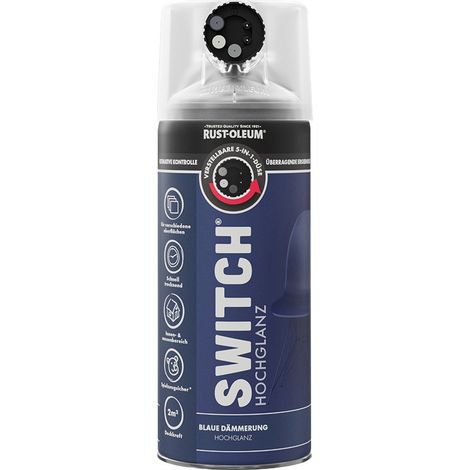 Rust-Oleum Sprühlack Switch 400 ml blaue dämmerung hochglanz Lackspray