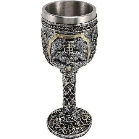 Chope à bière, chope à café, chope de chevalier croisé templier médiéval (1/5)