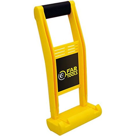 Poignée de transport pour plaque de plâtre - FARTOOLS - 30 kg - Jaune - Adulte