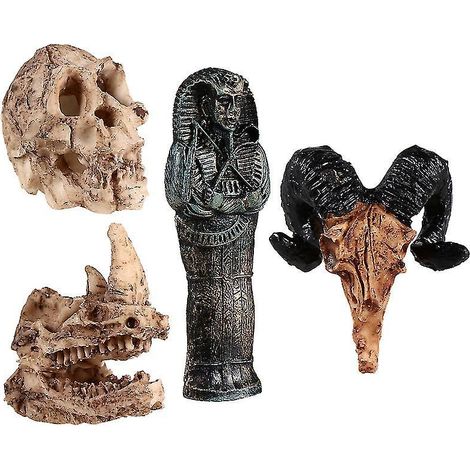 Lot de 4 décorations pour boîte à reptiles (1/3)