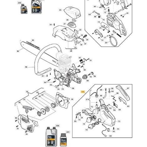 ORIGINAL STIGA-GRIFFBAUGRUPPE – 118805033/0