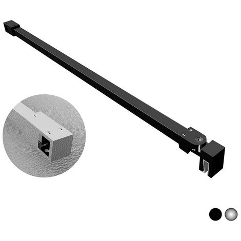 BRACCIO A T PER WALK IN QUADRO- cm 65 Cromo- DHIMP- pezzi 1