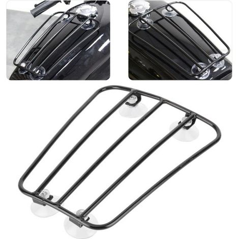 Support de réservoir de carburant moto Support de Réservoir de Carburant de Moto Porte-bagages auto pour Un (noir) (1/5)