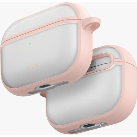 Custodia UNIQ Veren per AirPods Pro 3, colore rosa (1/5)