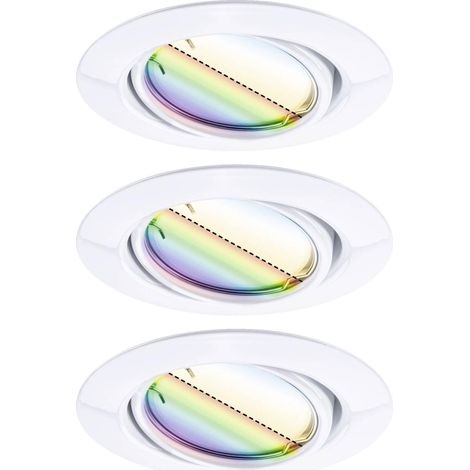 Paulmann Luces empotradas inteligentes Base blanco 14.7W
