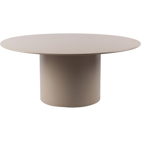 Table basse en métal - Beige - JOVENIA