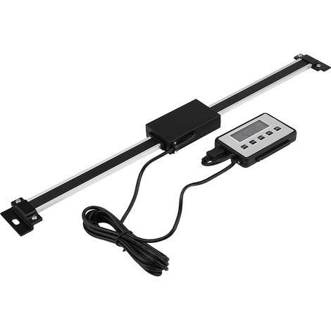 Kit d'affichage LCD avec échelle linéaire numérique précise de 0 à 300 mm pour fraiseuses et tours