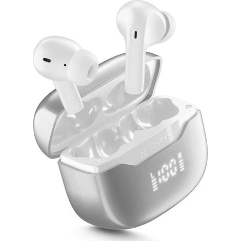 Cellularline 8018080491870 Casque Sans fil Ecouteurs Appels/Musique Bluetooth Blanc