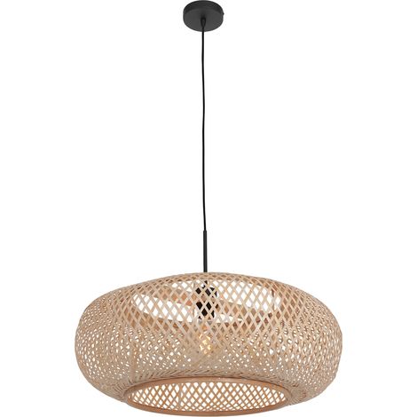 Anne Lighting - hängeleuchte - Maze - natürlich - bambus holz - Ø (1/5)