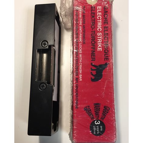 Sewosy SE000207 - Cerradero corte corriente 12V DC - Caja pequeña para barra antipánico