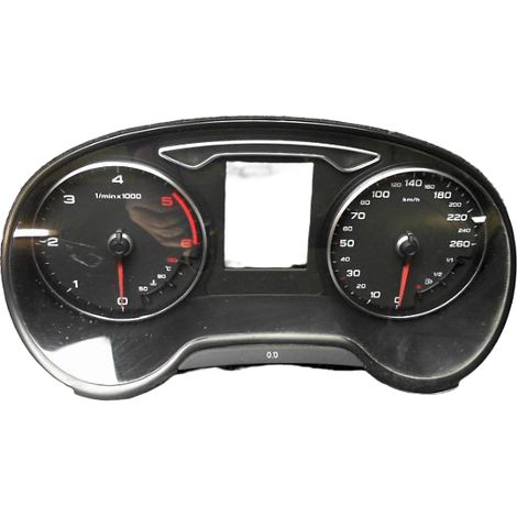 [PRODUIT D'OCCASION] Bloc Compteurs AUDI A3 Sportback II Phase 1 (8p) 2004-2008 ♻️ Ref Oe. 8v0920871c - Garantie à vie (1/2)