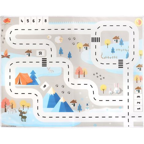 Tapis de jeu imperméable et non tissé pour parking, idéal pour les grandes villes.