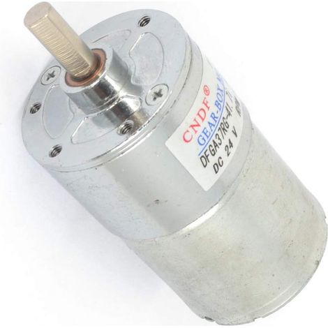 Moteur à couple élevé de boîte de vitesses de vitesse de cc 24V 100RPM pour le robot électrique (1/2)