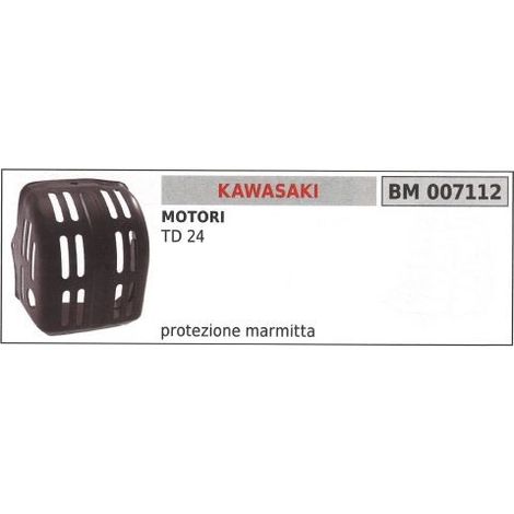 Protezione Marmitta KAWASAKI decespugliatore TD 24 007112