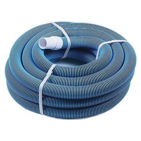 SPIDO - TUYAU FLOTTANT -8M - Embout Diamètre 38MM - BLEU