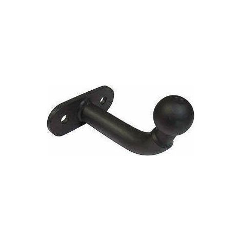 Imline – Rotule rallongée pour attelage sécurisé – Capacité 2 tonnes – Longueur 16 cm – Entraxe 90 mm – Acier robuste pour remorques et caravanes