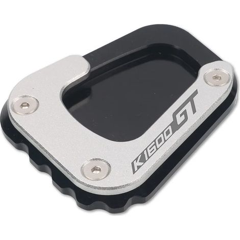 (Noir - K1600GT) Compatible avec les motos BMW K1600GT, K1600GTL, K1600B et K1600 GT GTL. Extension de béquille latérale et de support pour une meilleure stabilité. Puissance maximale. (1/4)